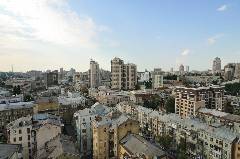 Botanic Saksaganskogo Appartement Kiev Buitenkant foto